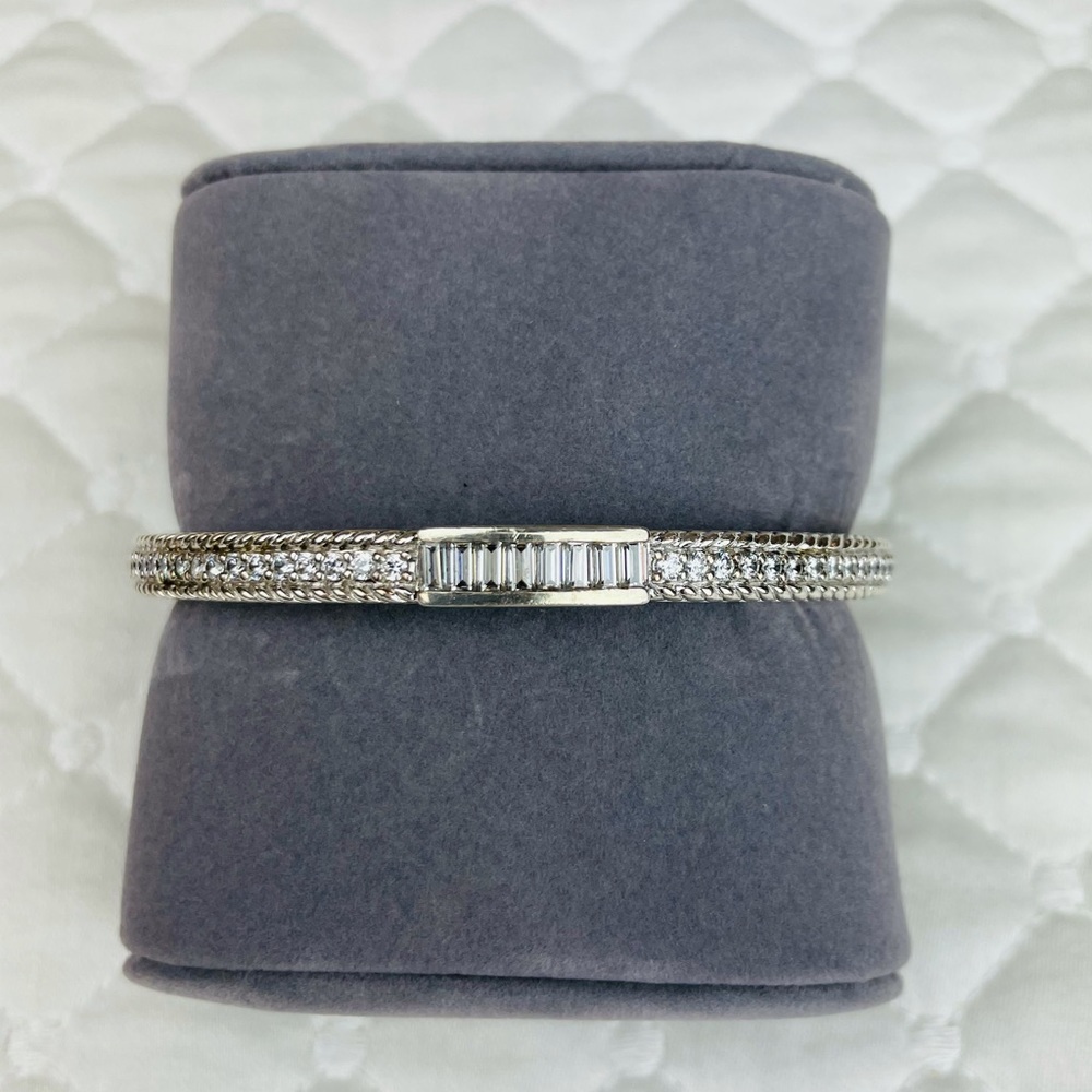 Judith Ripka Diamonique &Sterling Silver Bracelet